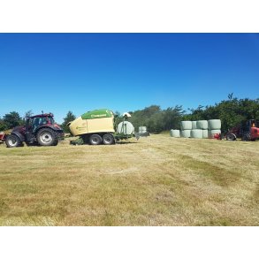 Foderhallen Wrap 2025 Rundballer 140 cm. Trt kologisk. ingen levering.