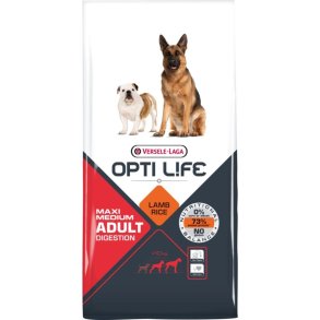 OptiLife Adult Digestion Med/Max 12,5kg